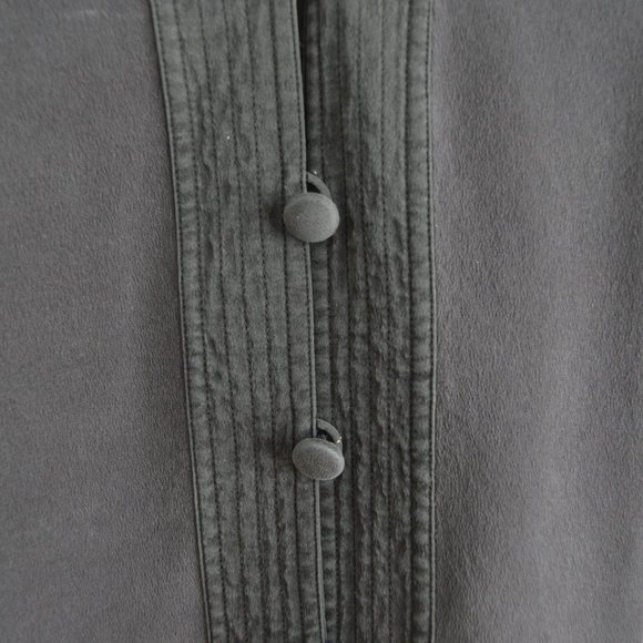 Vintage 100% Silk Maggy London Oversized Blouse - Picture 3 of 4